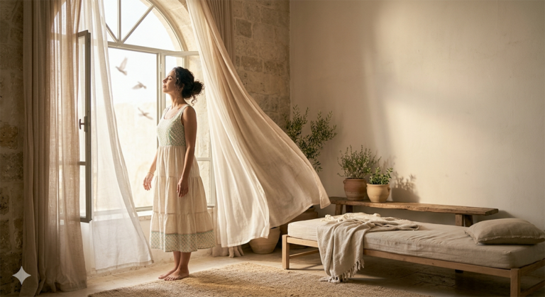 دليل تقنيات التنفس لتهدّئة جهازك العصبي في دقيقتين